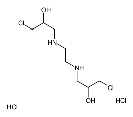 1-chloro-3-[2-[(3-chloro-2-hydroxypropyl)amino]ethylamino]propan-2-ol,dihydrochloride结构式