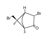 (+)-endo-3,9-dibromocamphor Structure