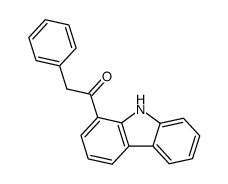 1-carbazol-1-yl-2-phenyl-ethanone Structure