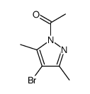 1-(4-bromo-3,5-dimethylpyrazol-1-yl)ethanone结构式