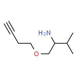 2-Butanamine,1-(3-butynyloxy)-3-methyl- (9CI) structure