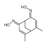 N-(4-hydroxyimino-2,8-dimethyl-6-bicyclo[3.3.1]nona-2,7-dienylidene)hydroxylamine结构式