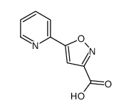 5-(2-Pyridyl)isoxazole-3-carboxylic Acid structure