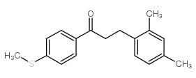 3-(2,4-DIMETHYLPHENYL)-4'-THIOMETHYLPROPIOPHENONE Structure