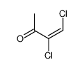 3,4-DICHLORO-3-BUTEN-2-ONE Structure