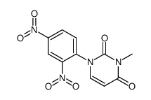 1-(2,4-dinitrophenyl)-3-methyluracil结构式