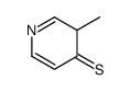 3-methyl-3H-pyridine-4-thione结构式