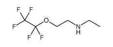 Ethanamine, N-ethyl-2-(1,1,2,2,2-pentafluoroethoxy) Structure