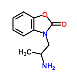 3-(2-Aminopropyl)-1,3-benzoxazol-2(3H)-one结构式