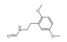 N-[2-(2,5-Dimethoxyphenyl)ethyl]formamide Structure