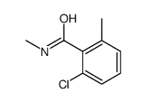 2-chloro-6-methyl-benzamide结构式