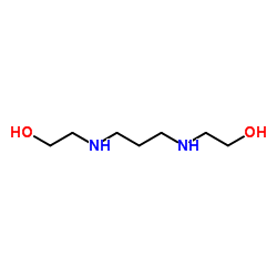 N,N'-双(β-羟乙基)三亚甲基二胺氢溴酸盐结构式