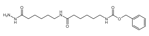 13-benzyloxycarbonylamino-8-oxo-7-azatridecanoic acid hydrazide Structure