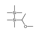 1-methoxyethyl-dimethyl-trimethylsilylsilane Structure