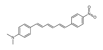 N,N-dimethyl-4-[6-(4-nitrophenyl)hexa-1,3,5-trienyl]aniline结构式