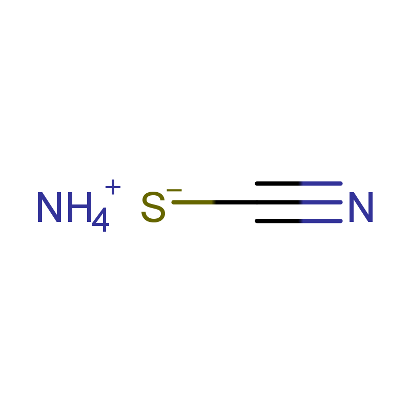 ammonium;thiocyanate Structure