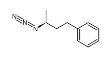 (S)-1-methyl-3-phenylpropyl azide Structure