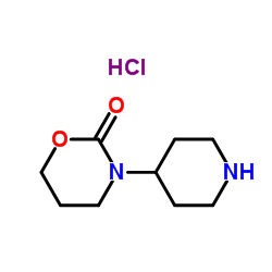 Tetrahydro-3-(4-piperidinyl)-2H-1,3-oxazin-2-one HCl图片