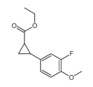 ethyl 2-(3-fluoro-4-methoxyphenyl)cyclopropane-1-carboxylate picture