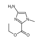 4-氨基-1-甲基-1H-咪唑-2-羧酸乙酯结构式