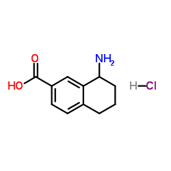 8-氨基-5,6,7,8-四氢萘-2-羧酸盐酸图片