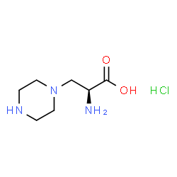 (S)-2-AMINO-3-PIPERAZIN-1-YL-PROPIONIC ACID HCL picture