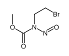 N-(2-Bromoethyl)-N-nitrosocarbamic acid methyl ester structure