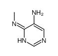 4,5-Pyrimidinediamine, N4-methyl- (9CI) structure