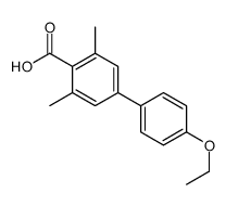 4-(4-ethoxyphenyl)-2,6-dimethylbenzoic acid Structure