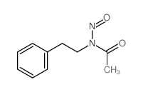 Acetamide,N-nitroso-N-(2-phenylethyl)-结构式