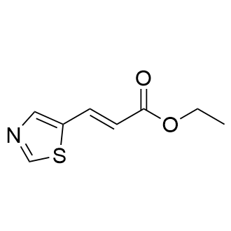 Ethyl (E)-3-(thiazol-5-yl)acrylate Structure