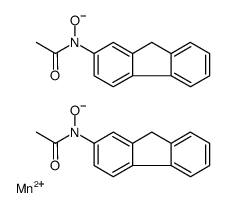 N-(9H-fluoren-2-yl)-N-oxidoacetamide,manganese(2+)结构式