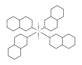 Iron,diiodotetrakis(isoquinoline)-, (OC-6-12)- Structure