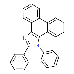 1,2-Diphenyl-1H-phenanthro[9,10-d]imidazole结构式