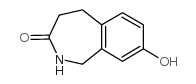 8-HYDROXY-4,5-DIHYDRO-1H-BENZO[C]AZEPIN-3(2H)-ONE structure