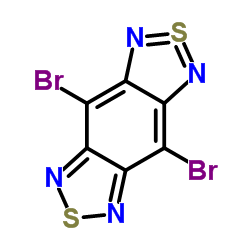 4,7-二溴苯并〔1,2-C:4,5-C'的]双([1,2,5]噻二唑)结构式