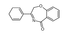 3,4-Dihydro-3-phenyl-1,4-benzoxazepin-5(2H)-one Structure