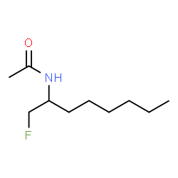 Acetamide,N-[1-(fluoromethyl)heptyl]-结构式