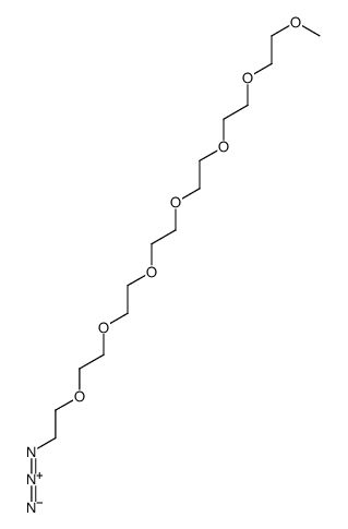 m-PEG7-azide Structure