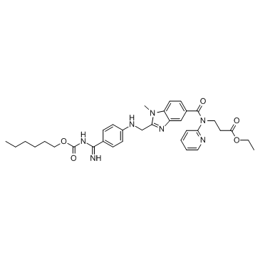 Dabigatran etexilate Structure