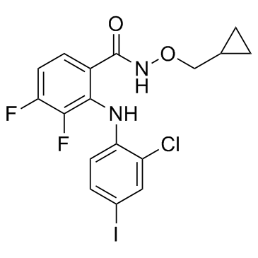 PD184352 (CI-1040) Structure