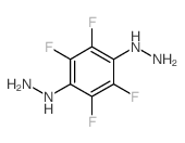 (2,3,5,6-tetrafluoro-4-hydrazinyl-phenyl)hydrazine Structure