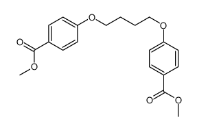 methyl 4-[4-(4-methoxycarbonylphenoxy)butoxy]benzoate Structure