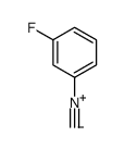 Benzene, 1-fluoro-3-isocyano- (9CI) Structure