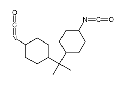 1-isocyanato-4-[2-(4-isocyanatocyclohexyl)propan-2-yl]cyclohexane Structure