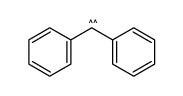 Methylene, diphenyl-结构式