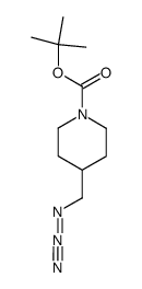 tert-butyl 4-(azidomethyl)piperidine-1-carboxylate(SALTDATA: FREE) Structure