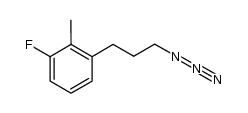 1-(3-azidopropyl)-3-fluoro-2-methylbenzene Structure