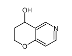 3,4-Dihydro-2H-pyrano[3,2-c]pyridin-4-ol Structure