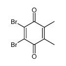 2,3-Dibromo-5,6-dimethyl-1,4-benzoquinone structure